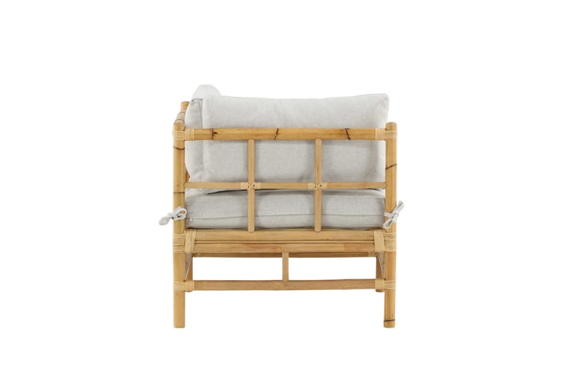 Kulmamoduuli Cane - Beige - Puutarhakalusteet - Tarvikkeet ulos - Tee se itse-moduulit - Kulmamoduuli ulkosohva