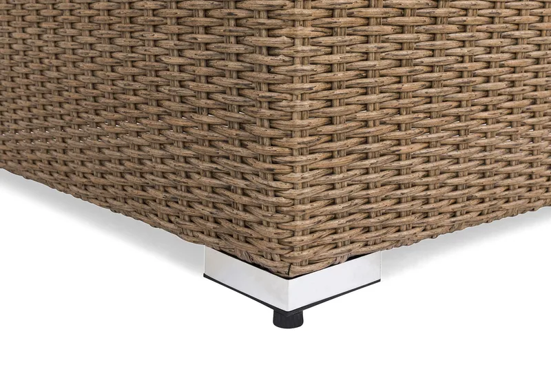 Kulmamoduuli Marcus pehmusteella - Luonnonväri - Puutarhakalusteet - Tarvikkeet ulos - Tee se itse-moduulit - Kulmamoduuli ulkosohva