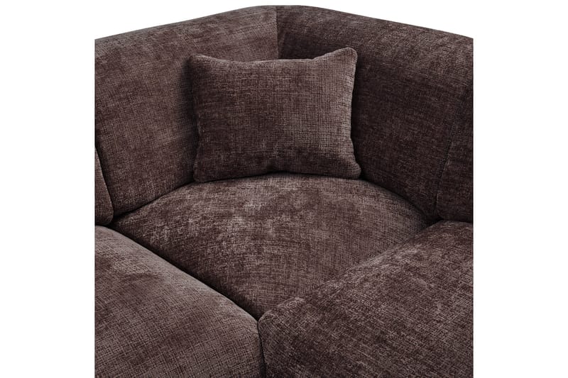 Kulmasohva Pilvi - Lämmin ruskea, Oikea - Huonekalut - Sohva - Kulmasohva - Kulmadivaanisohva