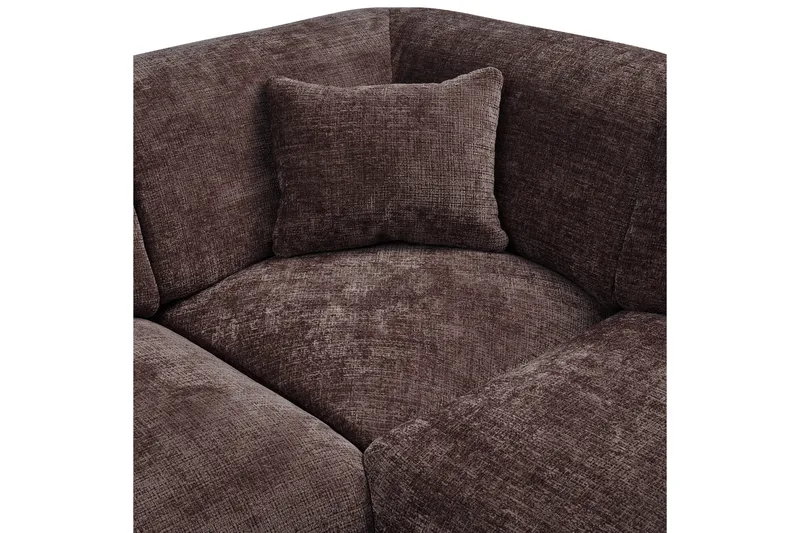 Kulmasohva Pilvi - Lämmin ruskea, Oikea - Huonekalut - Sohva - Kulmasohva