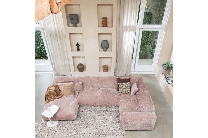 Kulmasohva Pilvi - Taupe, Oikea - Huonekalut - Sohva - Kulmasohva