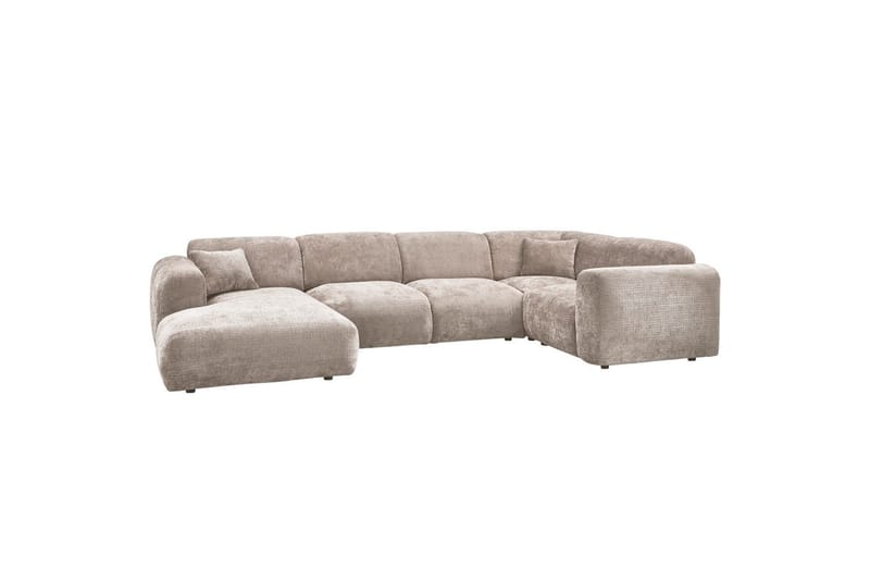 Kulmasohva Pilvi - Luonnollinen, Oikea - Puutarhakalusteet - Tarvikkeet ulos - Tee se itse-moduulit - Kulmamoduuli ulkosohva