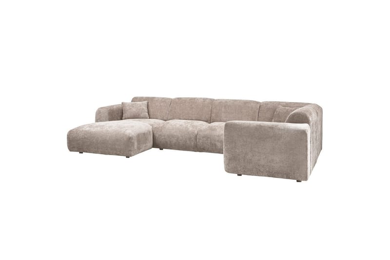 Kulmasohva Pilvi - Luonnollinen, Oikea - Puutarhakalusteet - Tarvikkeet ulos - Tee se itse-moduulit - Kulmamoduuli ulkosohva