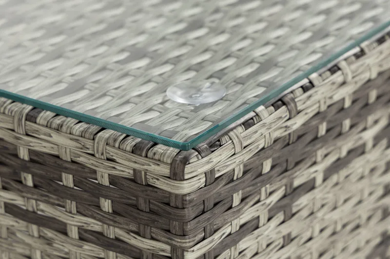 Päätypöytä Bahamas 37,5x90 cm - Harmaa - Puutarhakalusteet - Tarvikkeet ulos - Tee se itse-moduulit