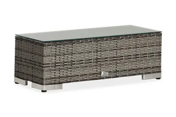 Päätypöytä Bahamas 37,5x90 cm - Harmaa - Puutarhakalusteet - Tarvikkeet ulos - Tee se itse-moduulit