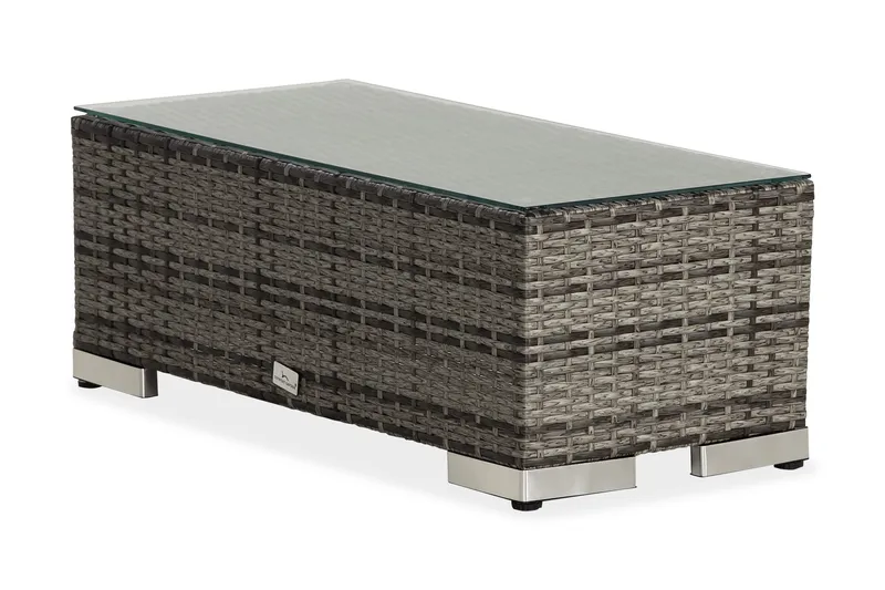 Päätypöytä Bahamas 37,5x90 cm - Harmaa - Puutarhakalusteet - Tarvikkeet ulos - Tee se itse-moduulit