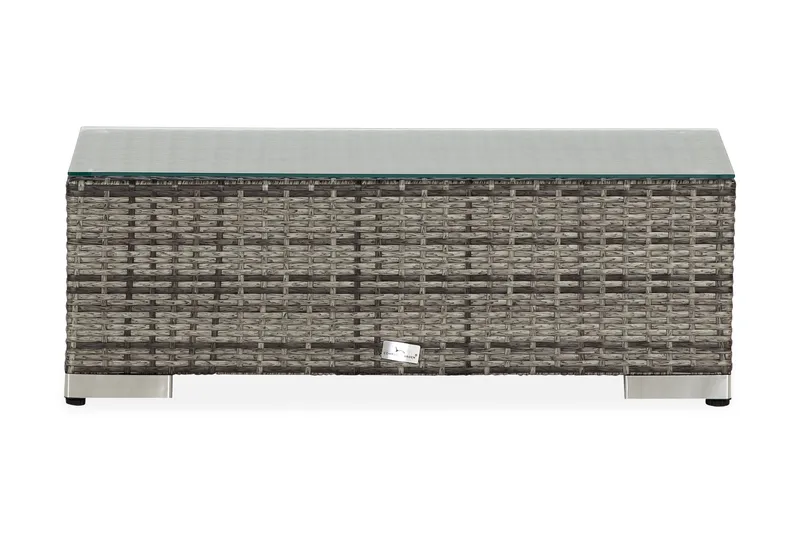 Päätypöytä Bahamas 37,5x90 cm - Harmaa - Puutarhakalusteet - Tarvikkeet ulos - Tee se itse-moduulit