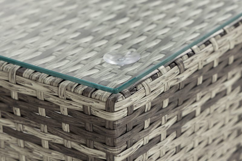 Rahi/Pöytä Bahamas 75 cm - Harmaa - Puutarhakalusteet - Tarvikkeet ulos - Tee se itse-moduulit