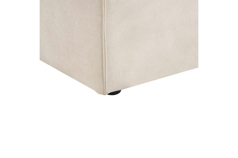 Sittpuff Beliani Hellnar Beige - Puutarhakalusteet - Tarvikkeet ulos - Tee se itse-moduulit