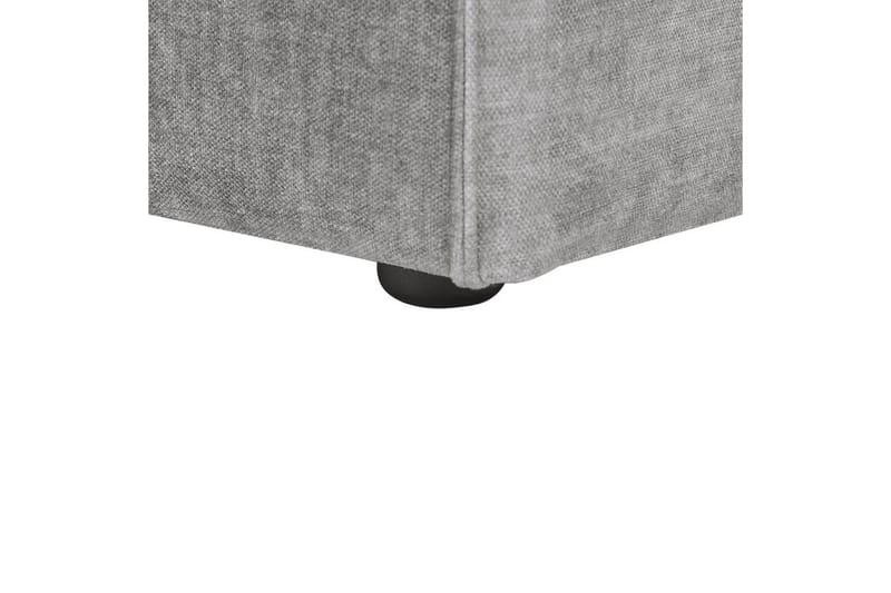 Sittsektion Beliani Hellnar Dark grey - Puutarhakalusteet - Tarvikkeet ulos - Tee se itse-moduulit - Oikeamoduuli ulkosohva