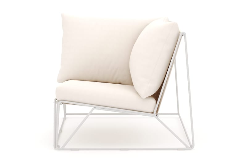 Usteryd hörn - Puutarhakalusteet - Tarvikkeet ulos - Tee se itse-moduulit - Kulmamoduuli ulkosohva