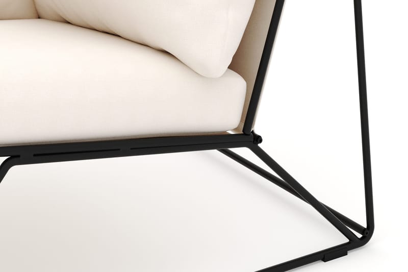 Usteryd Kulmamoduuli Ulkokäyttöön - Musta/Beige - Puutarhakalusteet - Tarvikkeet ulos - Tee se itse-moduulit - Kulmamoduuli ulkosohva