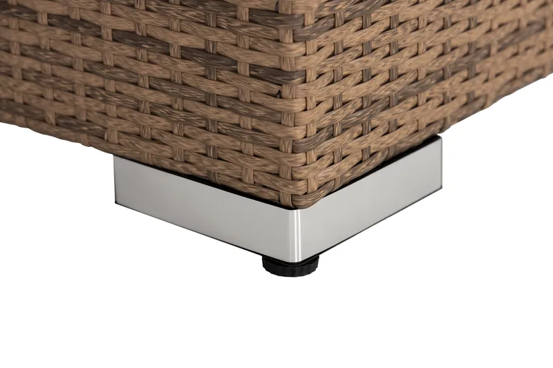 Vasenmoduuli Bahamas 140 cm - Hiekka - Puutarhakalusteet - Tarvikkeet ulos - Tee se itse-moduulit - Vasenmoduuli ulkosohva