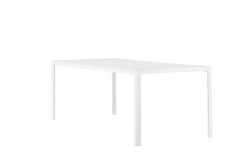 Break Ruokapöytä 90x205 cm - Valkoinen - Puutarhakalusteet - Terassipöydät - Ruokapöytä terassille