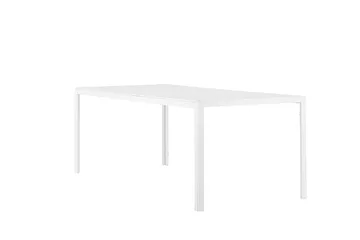 Break Ruokapöytä 90x205 cm - Valkoinen - Puutarhakalusteet - Terassipöydät - Ruokapöytä terassille