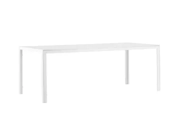 Break Ruokapöytä 90x205 cm - Valkoinen - Puutarhakalusteet - Terassipöydät - Ruokapöytä terassille