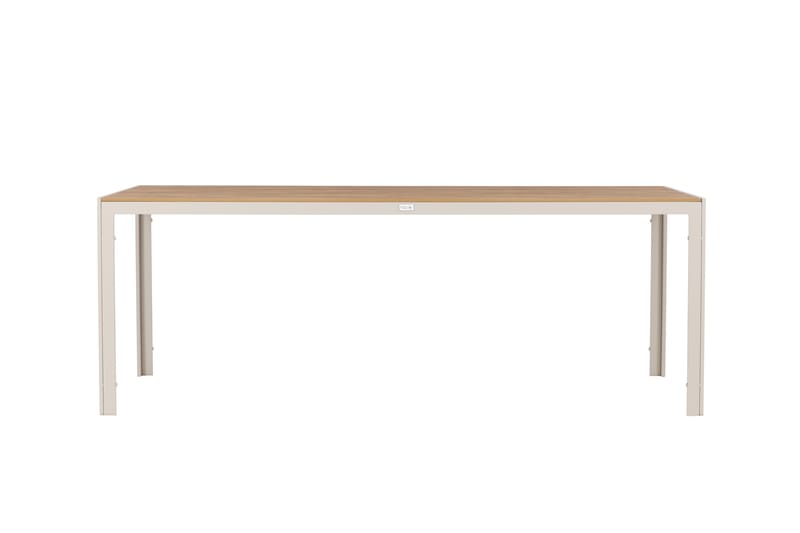 Ruokapöytä Break 90x205 cm - Beige - Puutarhakalusteet - Terassipöydät - Ruokapöytä terassille