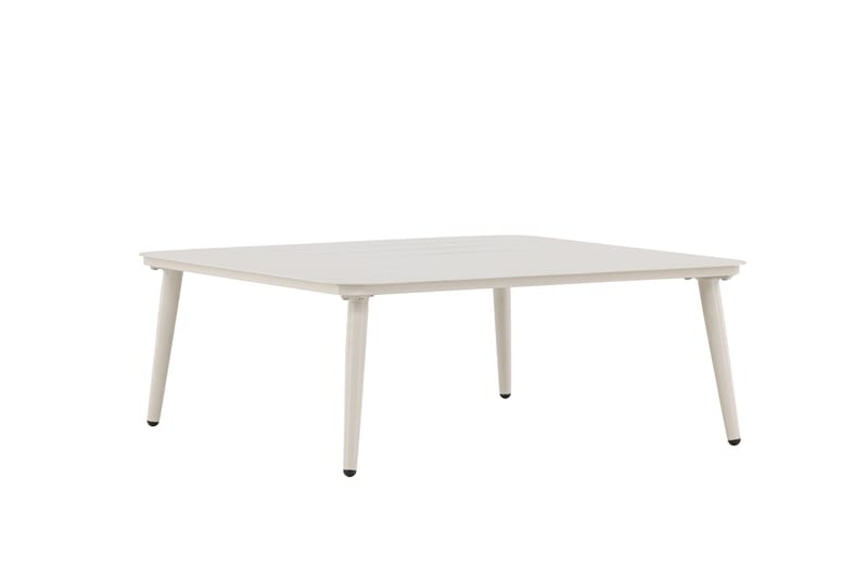 Sohvapöytä Lina 90x90 cm - Beige - Puutarhakalusteet - Terassipöydät - Sohvapöytä ulos & loungepöytä