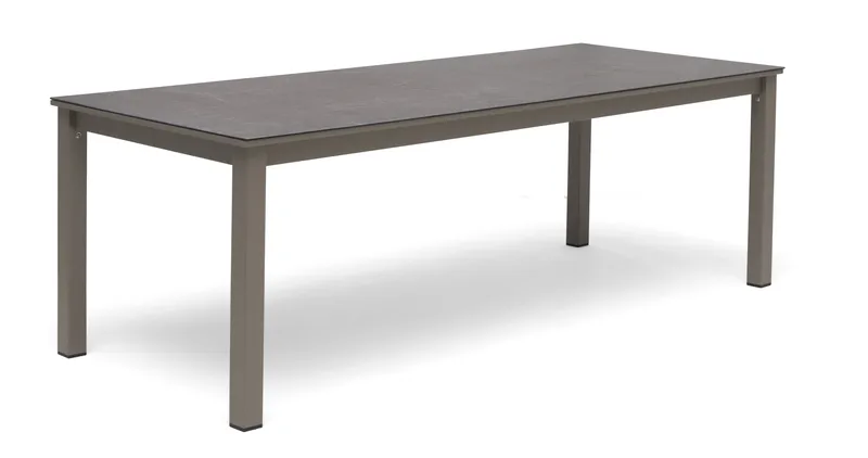 Hillerstorp Jet Set ruokapöytä ulkokäyttöön 90 cm beige, Beige