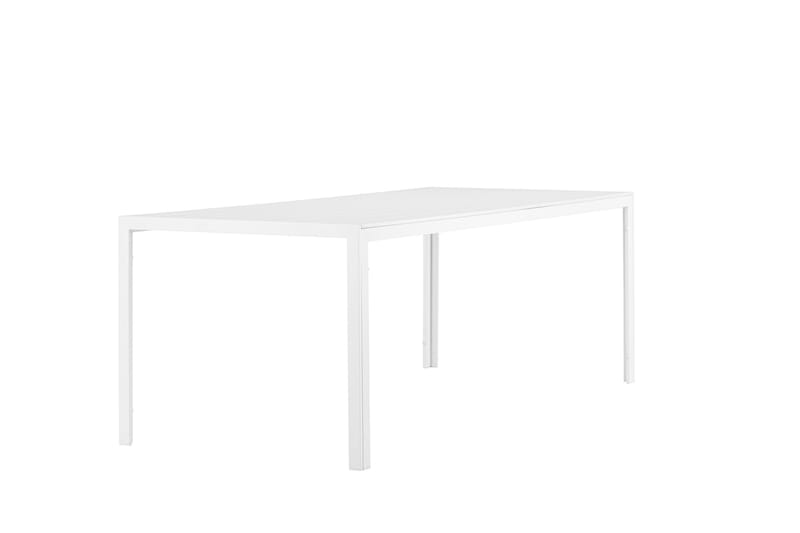 Break Ruokapöytä 90x205 cm - Valkoinen - Puutarhakalusteet - Terassipöydät - Ruokapöytä terassille