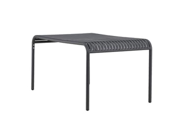 Ruokapöytä Gardeno 90x150 cm Musta - Puutarhakalusteet - Terassipöydät - Ruokapöytä terassille