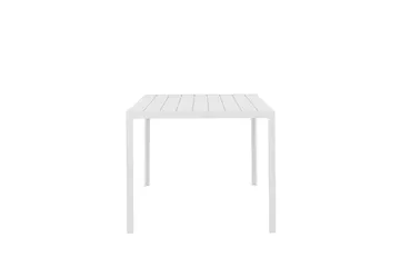 Break Ruokapöytä 90x205 cm - Valkoinen - Puutarhakalusteet - Terassipöydät - Ruokapöytä terassille