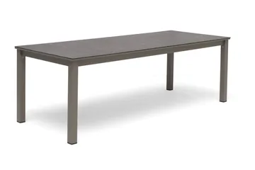 Hillerstorp Jet Set ruokapöytä ulkokäyttöön 90 cm beige - Beige - Puutarhakalusteet - Terassipöydät - Ruokapöytä terassille
