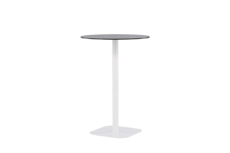 Baaripöytä Milano 4-istuttava Pyöreä - Valkoinen - Puutarhakalusteet - Terassipöydät - Baaripöytä ulos