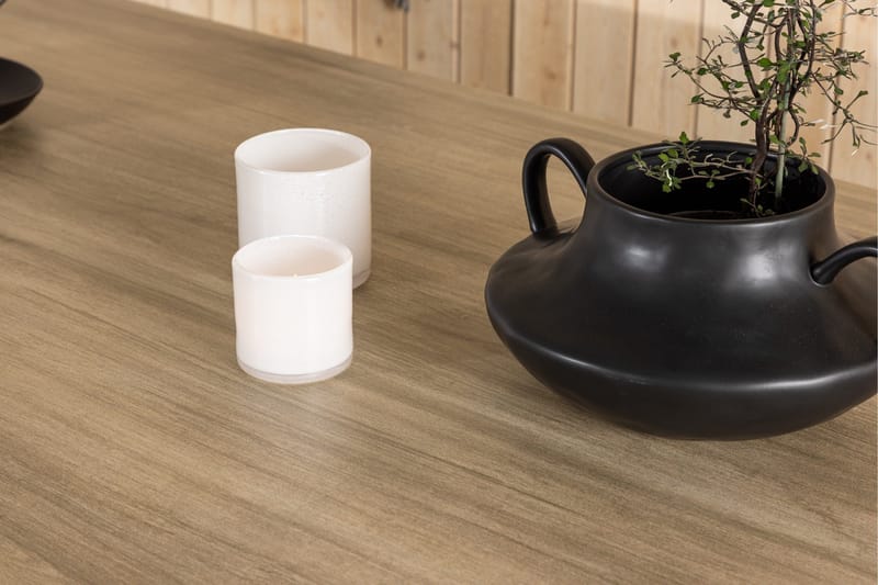 Ruokapöytä Merlo 90x200 cm - Valkoinen - Puutarhakalusteet - Terassipöydät - Ruokapöytä terassille