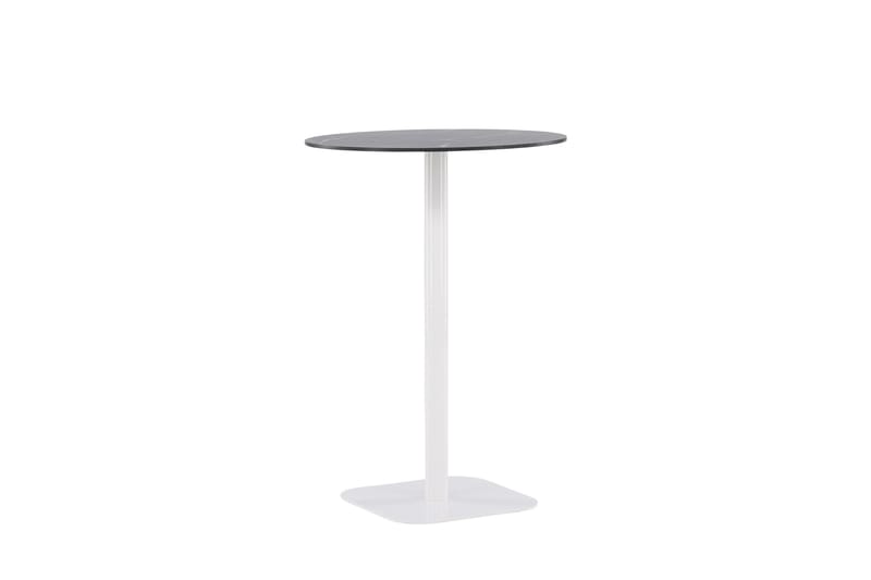 Baaripöytä Milano 4-istuttava Pyöreä - Valkoinen - Puutarhakalusteet - Terassipöydät - Baaripöytä ulos