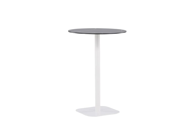 Baaripöytä Milano 4-istuttava Pyöreä - Valkoinen - Puutarhakalusteet - Terassipöydät - Baaripöytä ulos