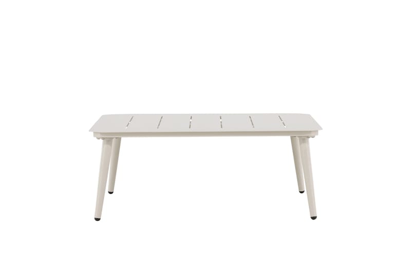 Sohvapöytä Lina 90x90 cm - Beige - Puutarhakalusteet - Terassipöydät - Sohvapöytä ulos & loungepöytä