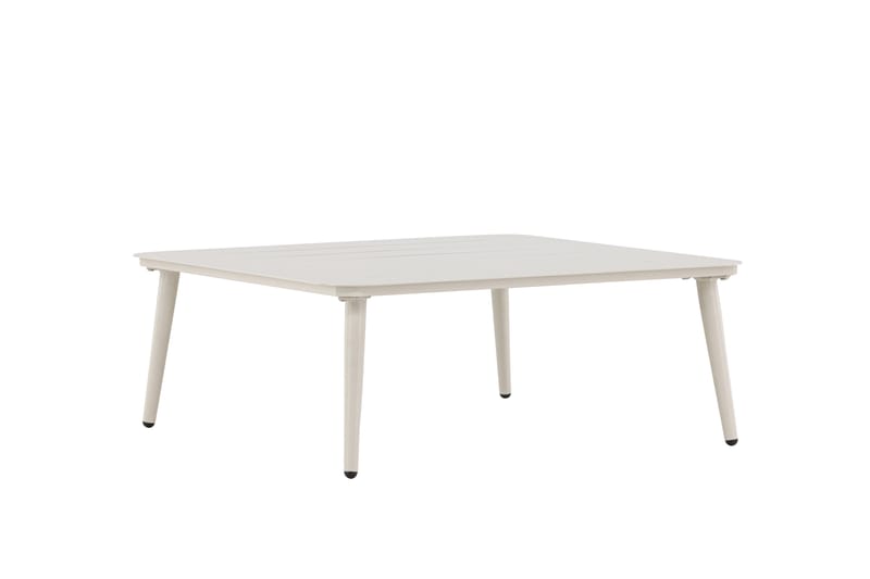 Sohvapöytä Lina 90x90 cm - Beige - Puutarhakalusteet - Terassipöydät - Sohvapöytä ulos & loungepöytä