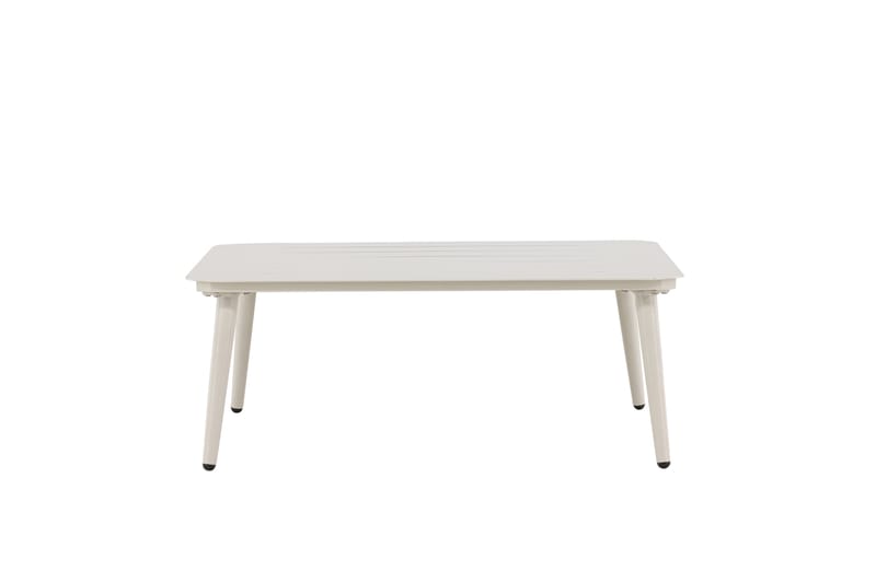 Sohvapöytä Lina 90x90 cm - Beige - Puutarhakalusteet - Terassipöydät - Sohvapöytä ulos & loungepöytä