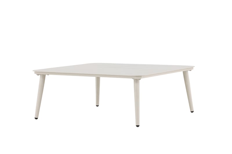 Sohvapöytä Lina 90x90 cm - Beige - Puutarhakalusteet - Terassipöydät - Sohvapöytä ulos & loungepöytä