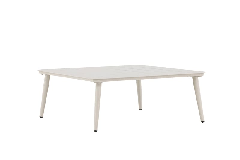 Sohvapöytä Lina 90x90 cm - Beige - Puutarhakalusteet - Terassipöydät - Sohvapöytä ulos & loungepöytä