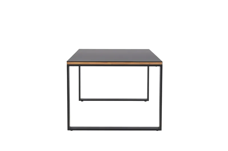 Aspvik Ruokapöytä 100x200 cm Musta - Venture Home - Puutarhakalusteet - Terassipöydät - Ruokapöytä terassille
