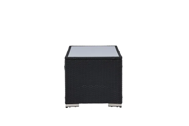 Sohvapöytä London 50x120 cm - Musta - Puutarhakalusteet - Terassipöydät - Sohvapöytä ulos & loungepöytä