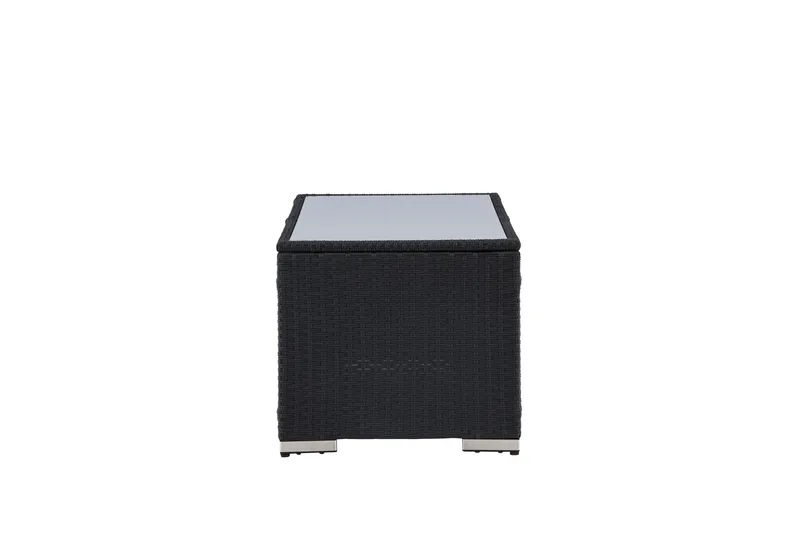 Sohvapöytä London 50x120 cm - Musta - Puutarhakalusteet - Terassipöydät - Sohvapöytä ulos & loungepöytä