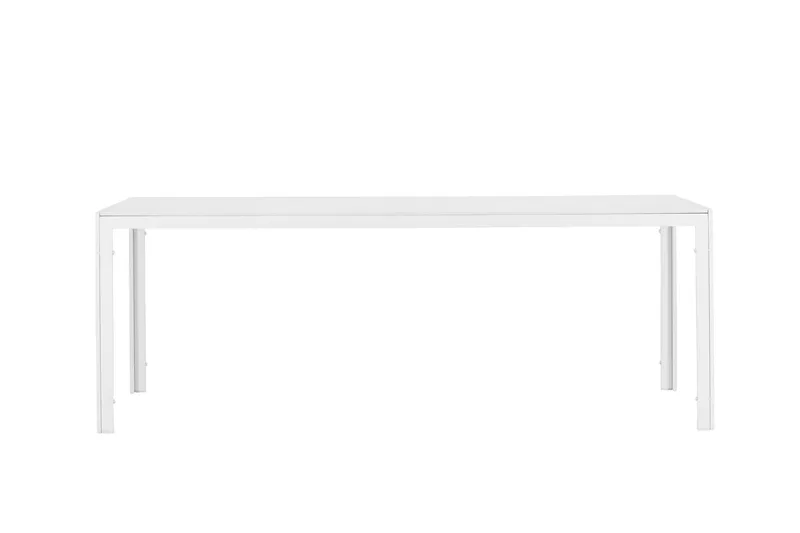 Break Ruokapöytä 90x205 cm - Valkoinen - Puutarhakalusteet - Terassipöydät - Ruokapöytä terassille