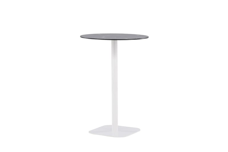 Baaripöytä Milano 4-istuttava Pyöreä - Valkoinen - Puutarhakalusteet - Terassipöydät - Baaripöytä ulos