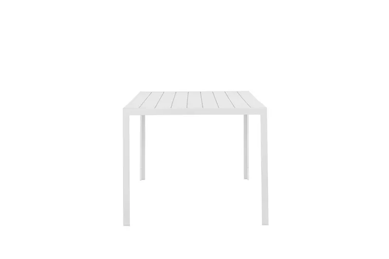 Break Ruokapöytä 90x205 cm - Valkoinen - Puutarhakalusteet - Terassipöydät - Ruokapöytä terassille