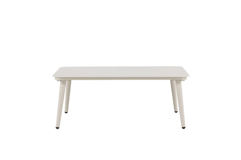 Sohvapöytä Lina 90x90 cm - Beige - Puutarhakalusteet - Terassipöydät - Sohvapöytä ulos & loungepöytä