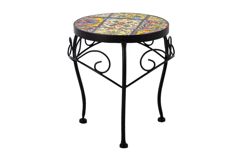 Kukkapöytä Morocco, Musta/Harmaa