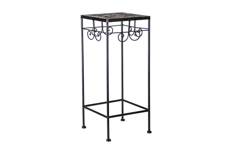 Kukkapöytä Mosaic, Musta