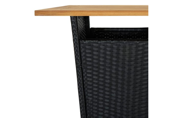 Baaripöytä musta 60x60x110 cm - Baaripöytä ulos