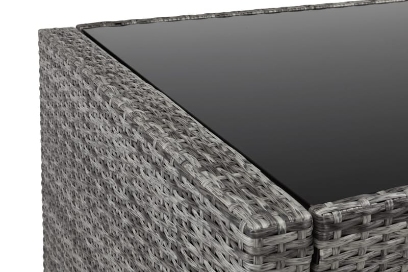 Baariryhmä Bahamas 6 baarituolilla - Harmaa - Puutarhakalusteet - Terassipöydät - Baaripöytä ulos