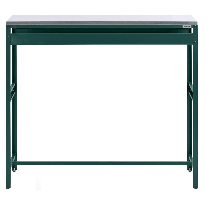 Baaripöytä ulkokäyttöön Maenza 120 cm - vihreä/musta - Puutarhakalusteet - Terassipöydät - Baaripöytä ulos