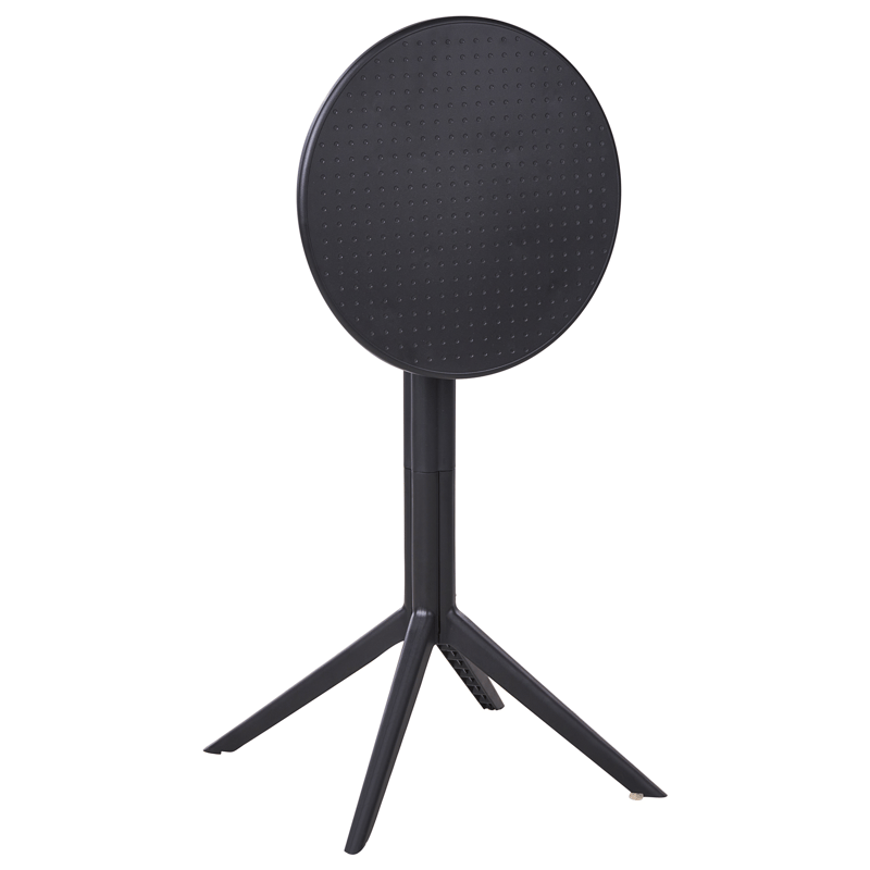 Baaripöytä ulos Legrena 60 cm - musta - Puutarhakalusteet - Terassipöydät - Baaripöytä ulos