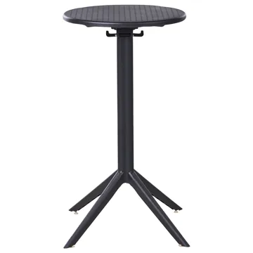 Baaripöytä ulos Legrena 60 cm - musta - Puutarhakalusteet - Terassipöydät - Baaripöytä ulos